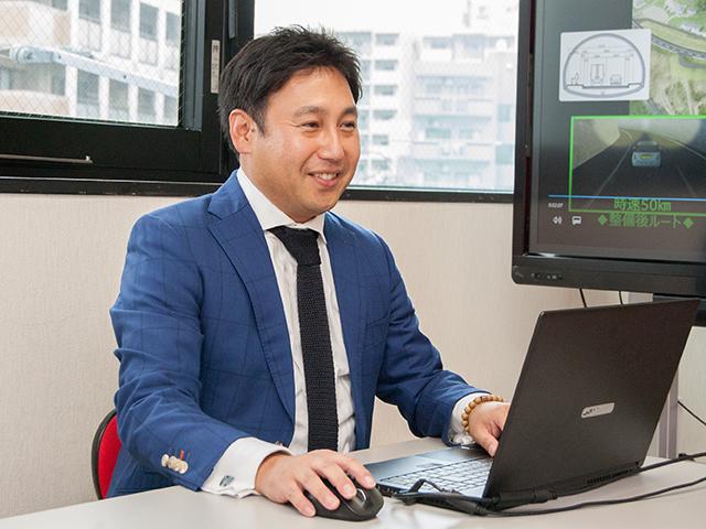 代表取締役社長　伊藤 昌德氏
自身の建設業界での経験を活かし、最先端の技術を導入し、会社を成長に導いてきた。