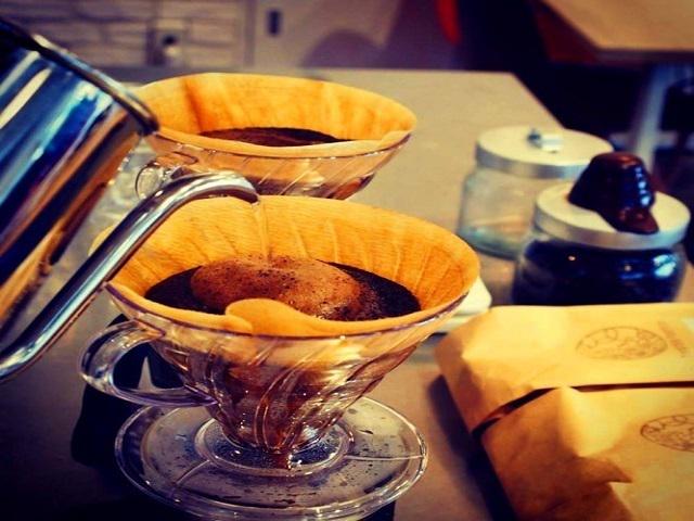 オリジナルコーヒーでお出迎え。