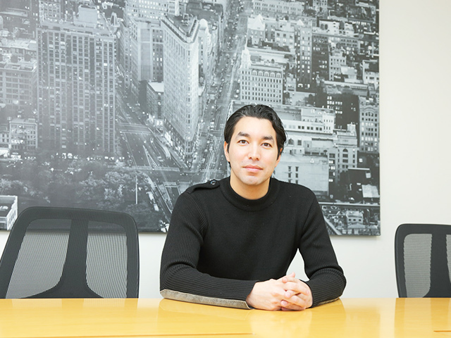 代表取締役社長　モントゴメリー 道緒氏
2013年に同社の代表に就任して依頼、同社の成長を牽引してきた。