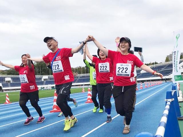 社員同士の仲も良く、一緒にイベントに参加することも。人間関係の良さも同社の魅力の1つだ。