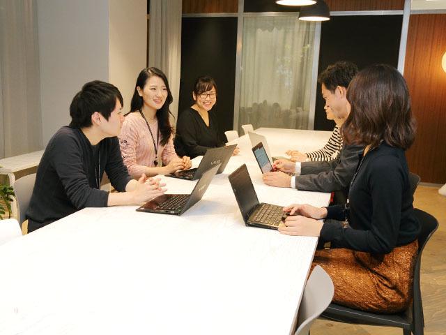 プロジェクトの全体像を意識し、俯瞰的な視点を持ちながらも、それぞれの個性や強みを活かせるのが同社の特徴だ。