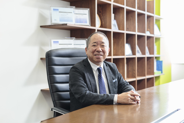 代表取締役　中山 博光氏
同社を起業し、現在では業界でトップシェアを獲得するまでに成長させた。