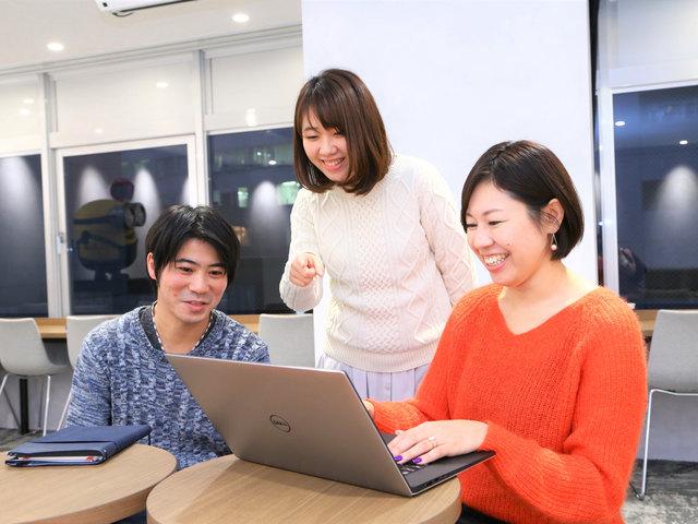 各スタッフが自分の担当する役割を全うさえすれば、あとは自由な仕事スタイル。