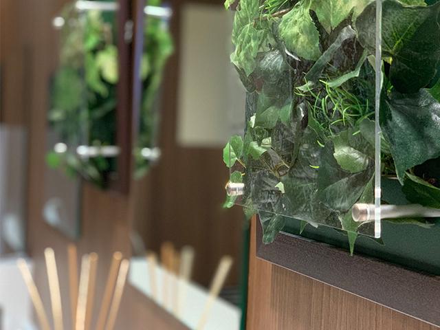 心地よい香りに包まれた女性専用パウダールーム。