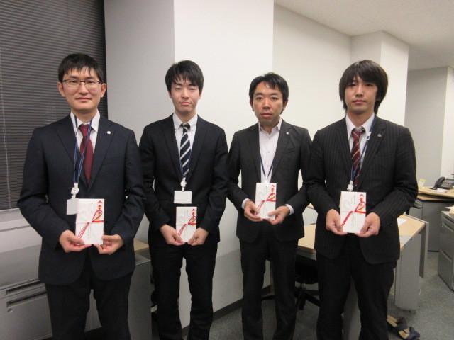 チームの一体感が優秀プロジェクト表彰につながります。