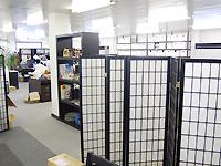 和の雰囲気に満ちた社内