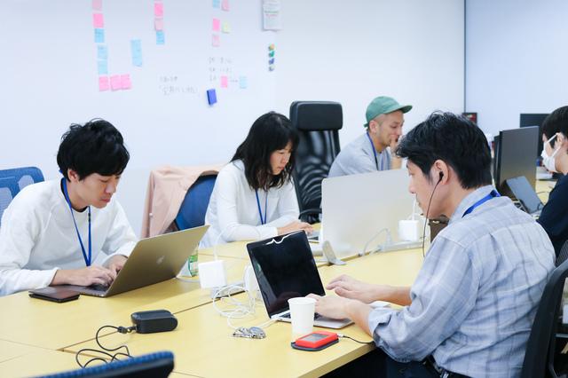 52階で眺めの良いオフィス。