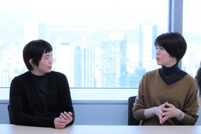 月に1回全社会議を実施。全社会議の中で、時折ワークショップなども実施し、部署を横断でのコミュニケーションに役立てている。