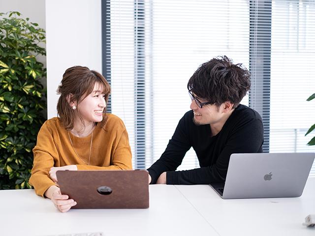 自由な風土が特徴の同社。自らの個性やアイデアを活かしながら働くことができる環境です。