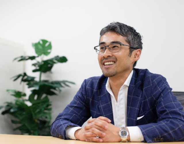 代表取締役社長　鈴木信吾氏
「一緒にイマクリエを創って頂ける方とお仕事がしたいです。」