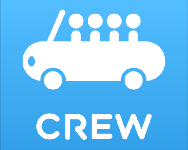 同社は、スマホで呼べるドライブシェアアプリ『CREW（クルー）』の企画・開発・運営を軸に事業を展開。