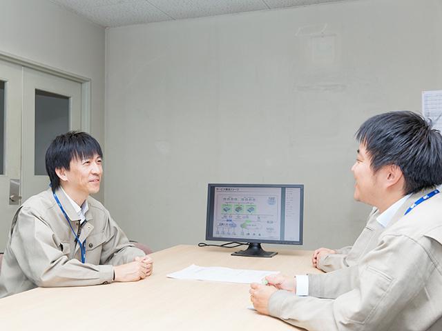 社員同士の仲の良さも同社の魅力の一つ。コミュニケーションが活発で、入社直後もすぐに馴染める雰囲気だ。