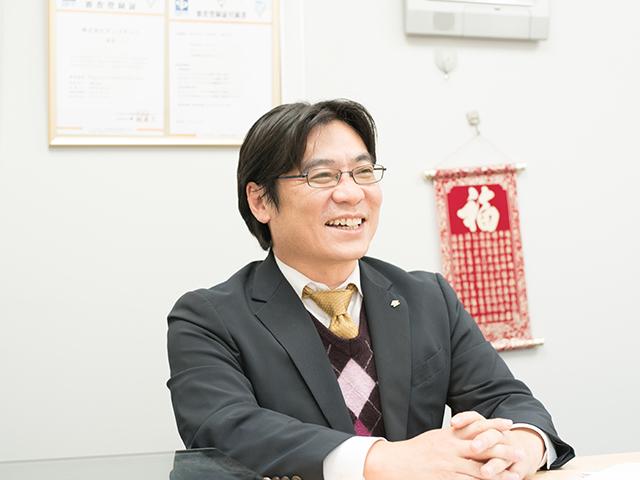 代表取締役社長　松川 竜也氏