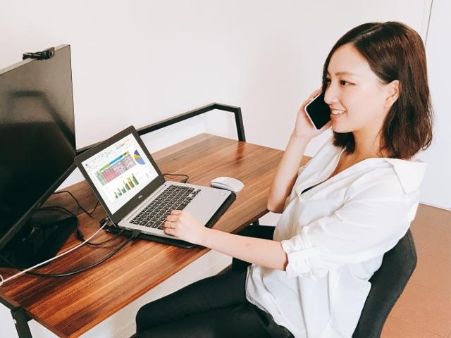 多くの社員がリモートワークを行っています