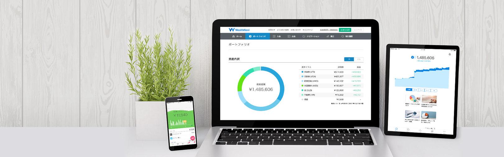 この企業と同じ業界の企業：ウェルスナビ 株式会社