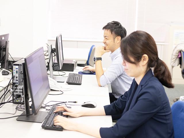 社員のほとんどが開発職として採用されているという。現場を熟知したメンバーが多く、コミュニケーションもスムーズだ。