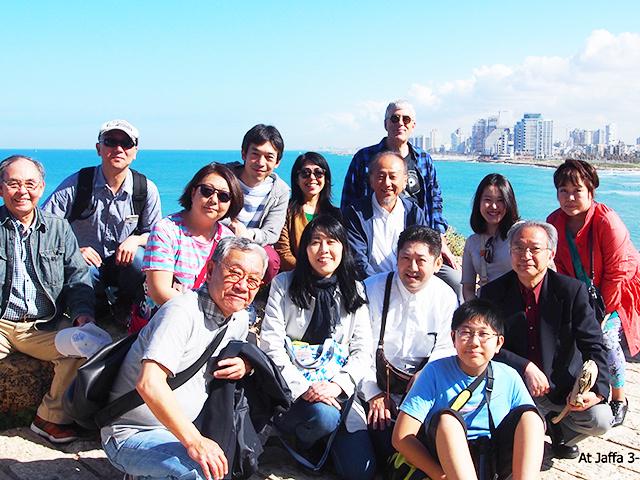 イスラエル研修中での写真