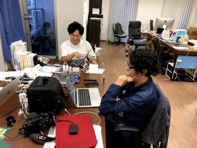 それぞれがVtuberのプロデュースやマネジメント、ライブ動画の編集、2Dのデザインなどを手がける