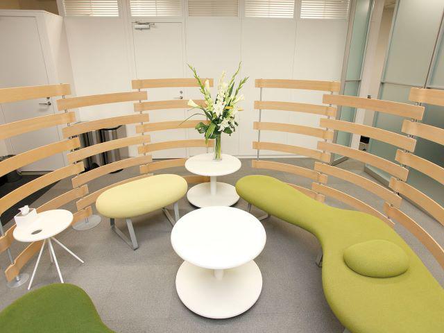 社員の憩いのスペース