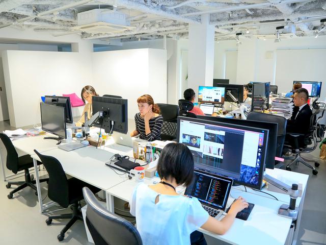 白で統一された思考しやすいオフィス