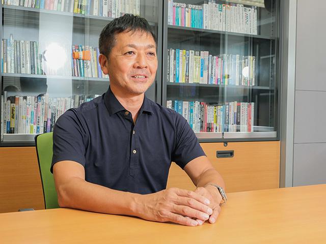 代表取締役社長　古舘実氏