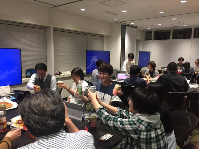 LT大会の模様（楽しくワイワイ）