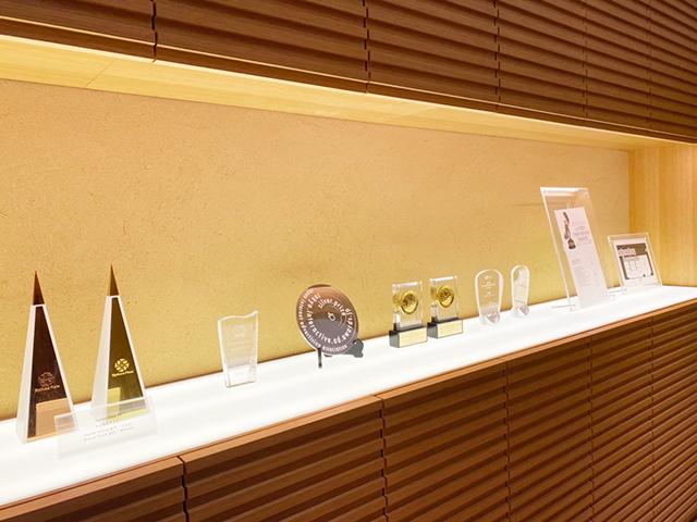 各種アワードの受賞歴