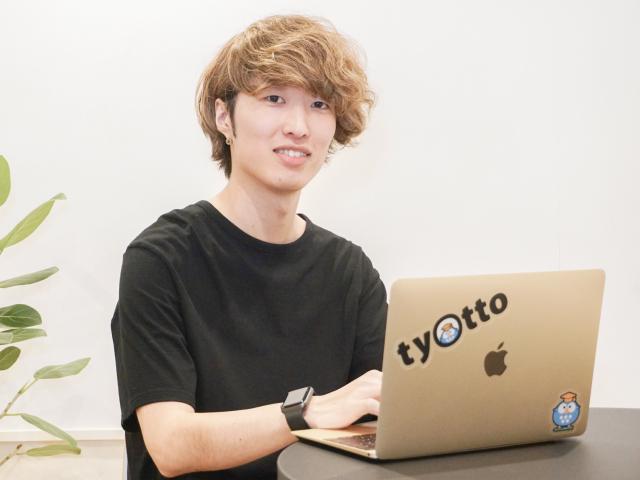 代表・新井光樹。1994年生まれの26歳。