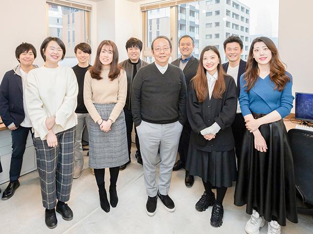 これからジョインするメンバーはもちろん幹部候補。責任感を感じつつ、会社の成長をダイレクトに実感できる環境だ。