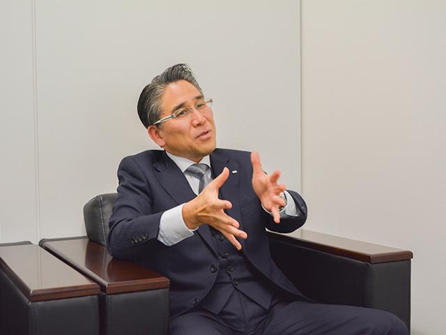 同社取締役　小林 孝史氏
「これがやってみたい」という成長意欲を応援し、キャリア形成を全力でバックアップする企業だ。