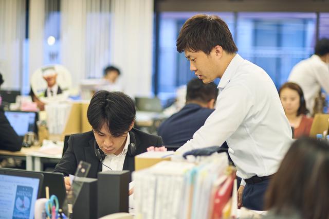 上司や同僚との人間性の良さが同社の魅力。出社するのが楽しみになるほどだという。