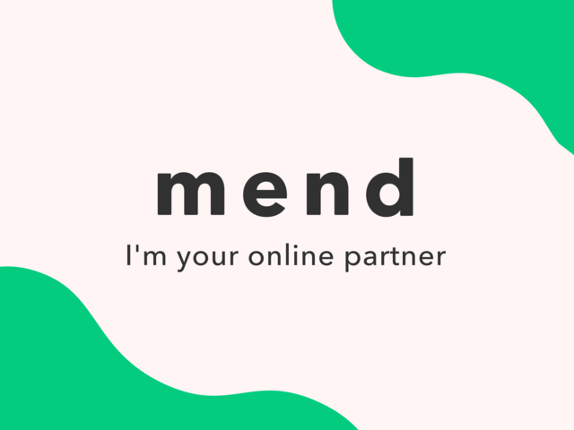 オンラインパートナーサービス「mend」