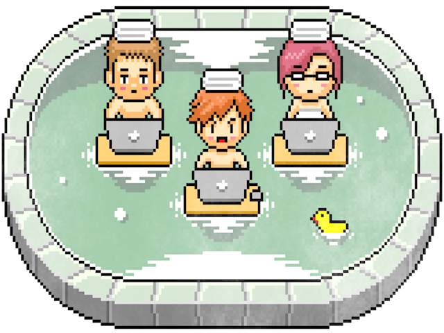 別府オフィスの様子（誇張あり）