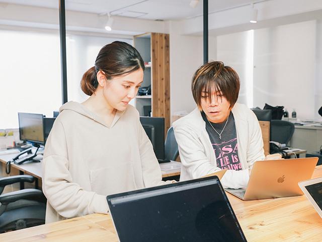 困ったときはすぐに相談できる先輩が在籍しているので、コミュニケーションも円滑に取れます。