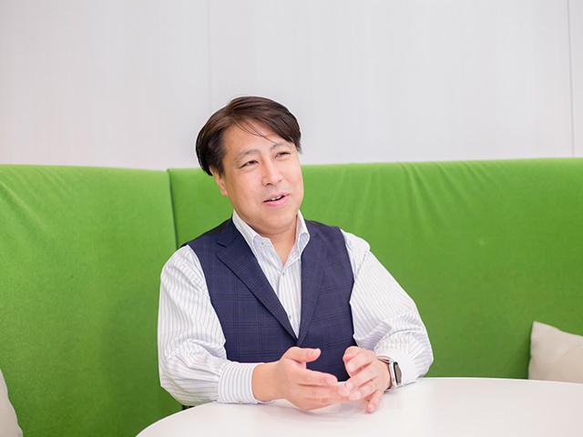 代表取締役社長　横山裕一氏