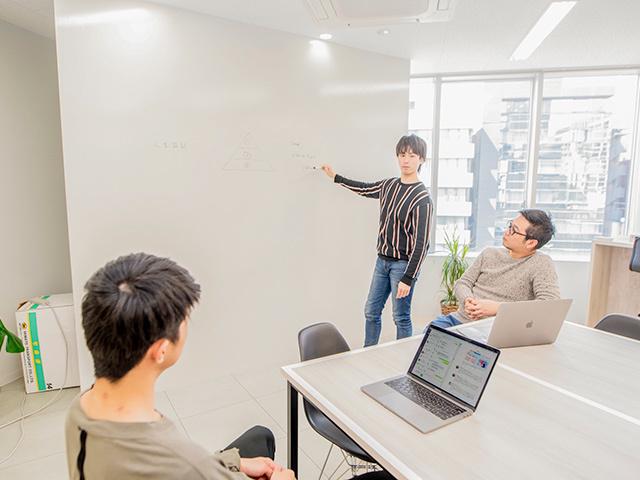 社内に開発チームを持ち、煩雑な業務を効率するシステムを自社開発・運用している。