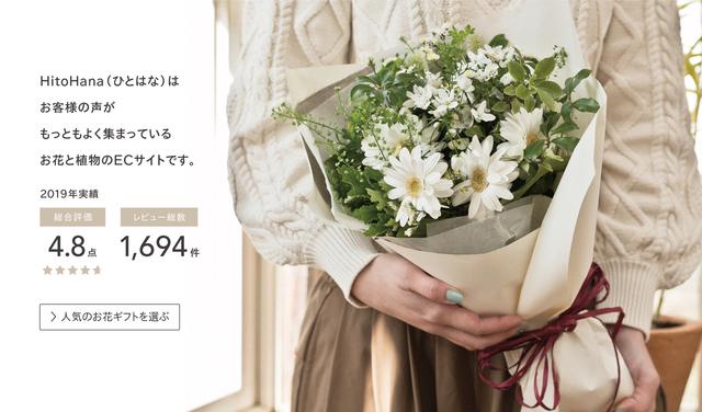 ECサイト『HitoHana』は、顧客の問題解決にフォーカスするマーケティング思考を強みに、営業活動を一切行わず、インターネットマーケティングを中心に顧客を獲得し、上場企業から個人まで、幅広い層から注文を受けている。