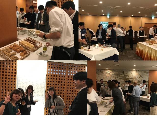 ◇◇社員総会後のランチビュッフェ◇◇
社員全員で共通の認識を持つために社員総会を年1回実施しています。
会議の後には社員間のコミュニケーションを深めるためにビュッフェ形式の昼食会を開き、楽しい時間を過ごしました。