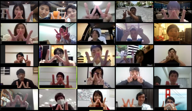 HaveFunPartyの様子です。
メンバーの「チームワーク」や「お祝い力」など、ｗ２のValueの一つである「Have Fun！」を高め、自分たちの会社を“自分たち自身がもっと好きになる”パーティーを月に一度開催しています！