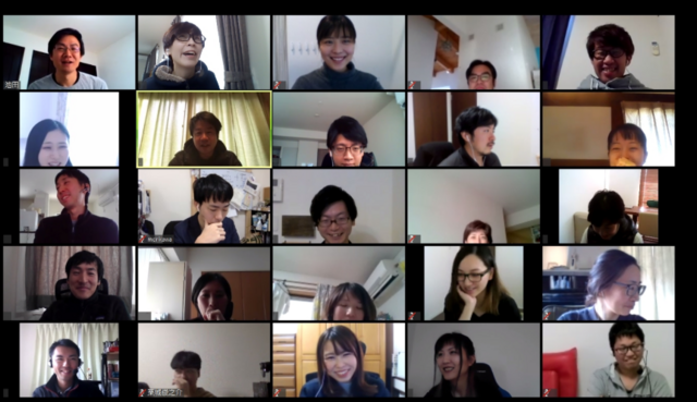 各地をoViceやMeetで接続し打ち合わせなど