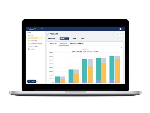 事業計画書の作成支援サービス「ProfinanSS」を運営している。