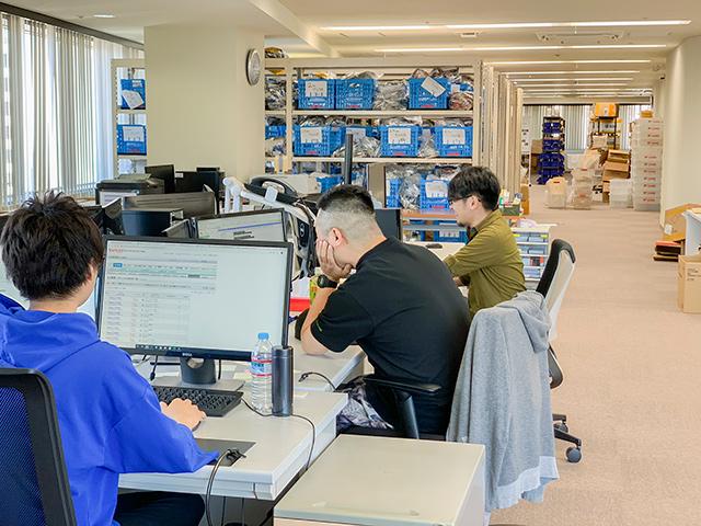 新型コロナウイルスの感染拡大にともない好調なEC業界の追い風を受け、業績は極めて良い状態だ。