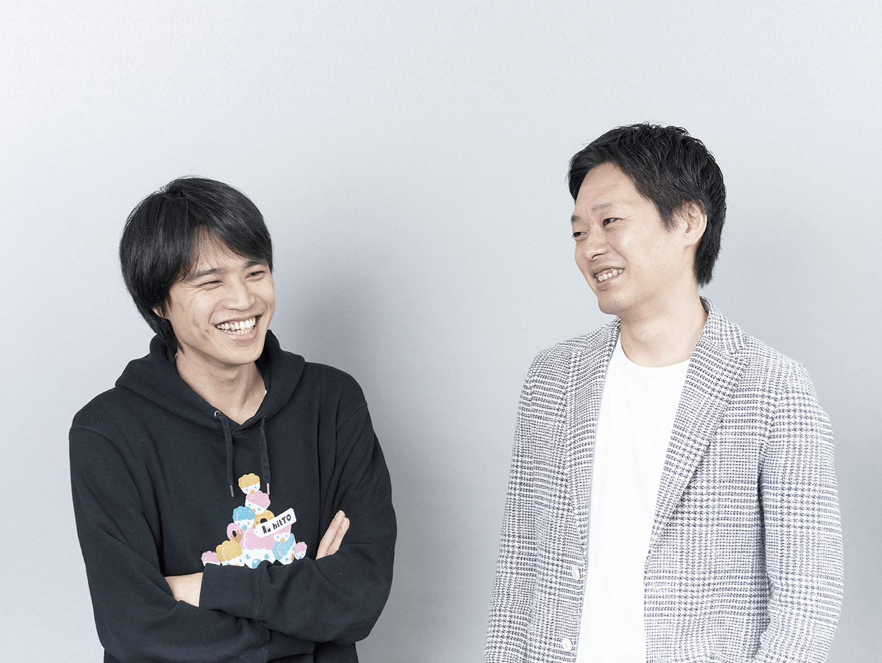 （左）代表取締役 Co-CEO  木村 彰人
（右）代表取締役 Co-CEO  五十嵐 智博