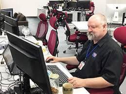 作業環境はとても静かで、自分の作業に集中できます。