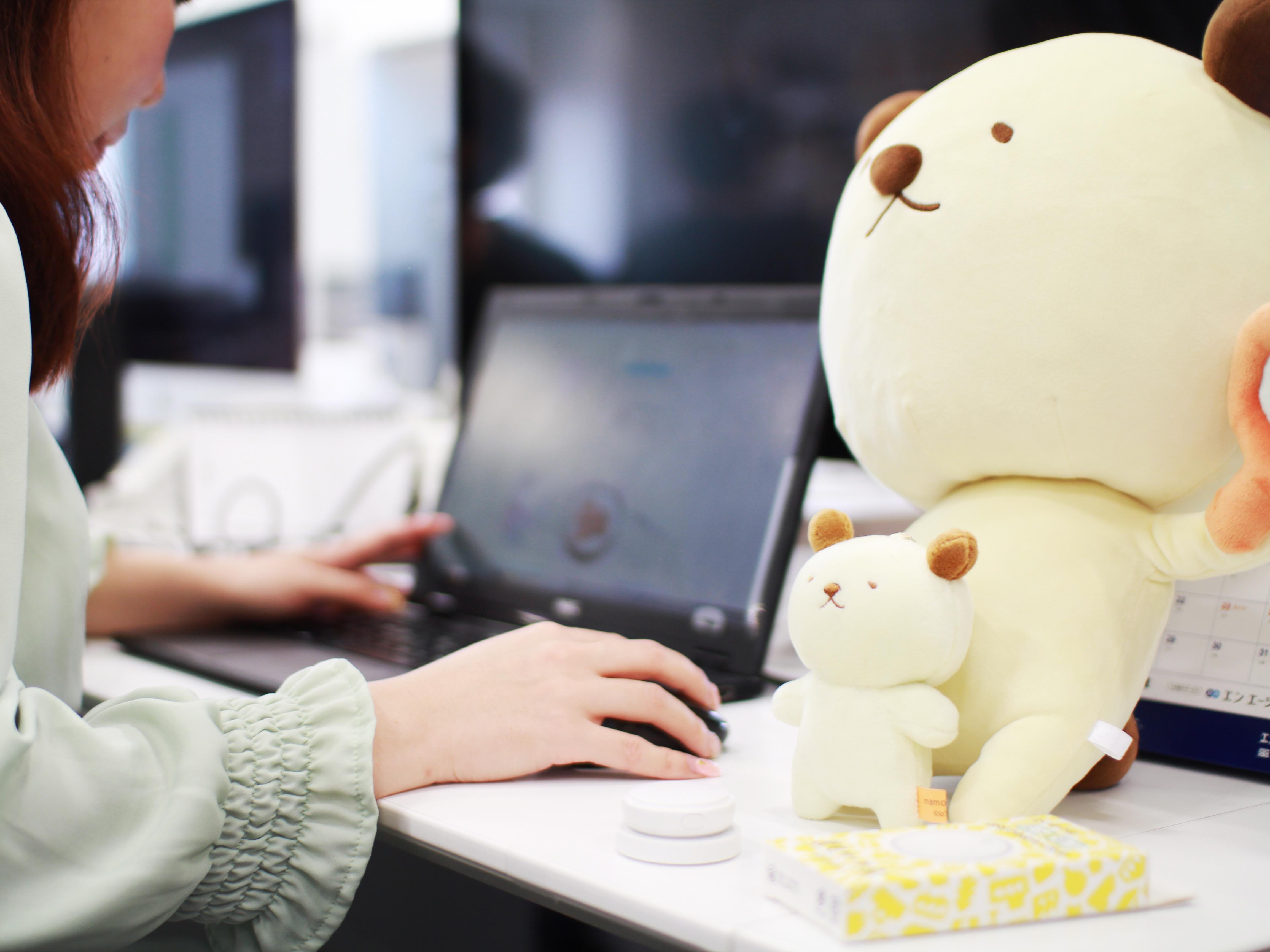 PRの傍にはいつもみちびきじょーじ。ラインスタンプも好評発売中