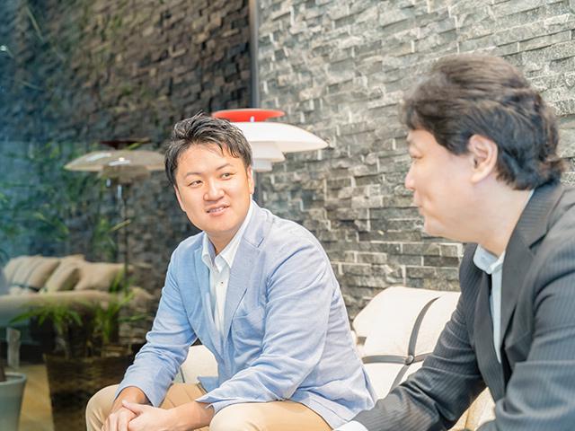 会社やサービスの仕組みを共に作れる環境となっている。