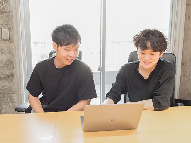 社員数は6名と少数精鋭。優秀で人柄のいいメンバーが集まっている。