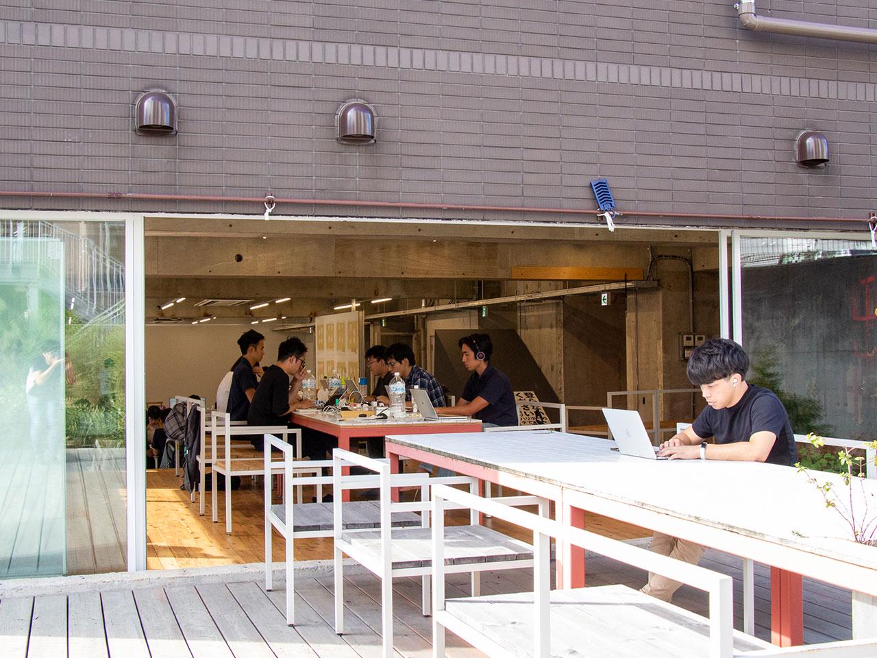 開放感のあるオフィス