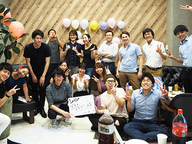 委員会主催の社内イベントは毎月開催されている