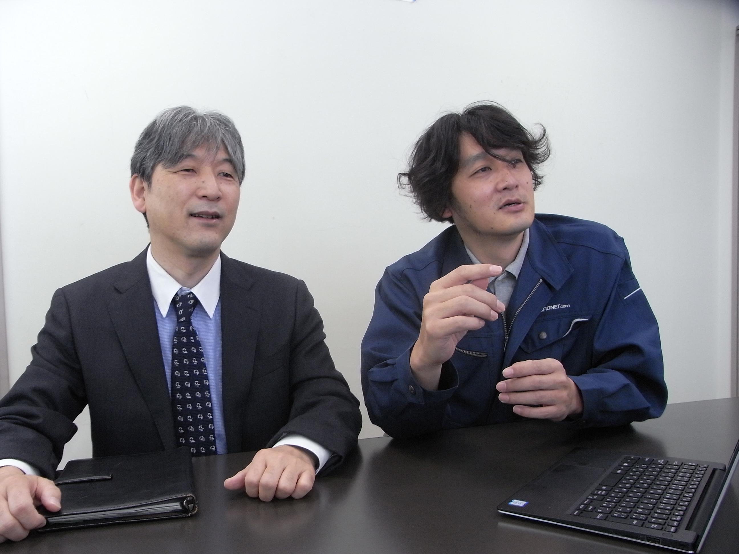 営業と開発が一体となり新規顧客開拓を行う。